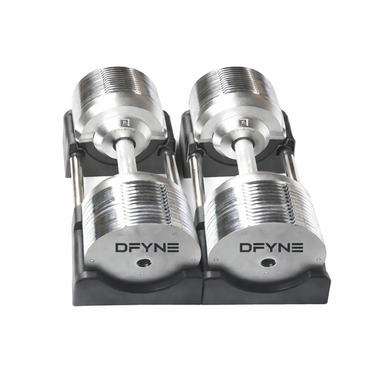 Halteres 41,5 Kg ajustáveis em aço inoxidável