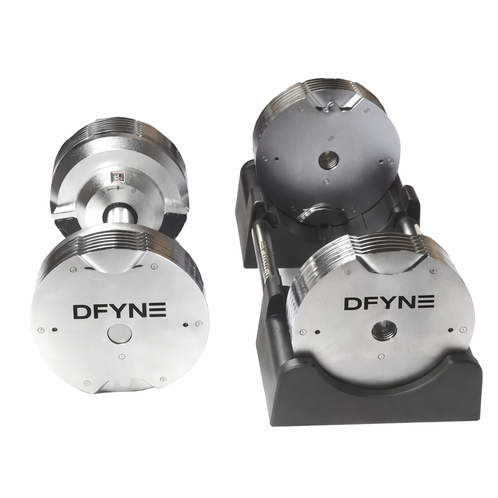 Halteres 41,5 Kg ajustáveis em aço inoxidável